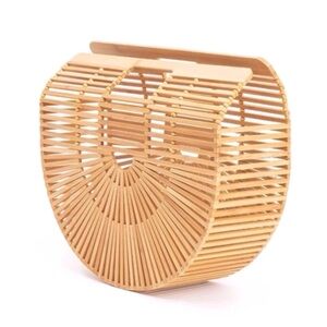 LAST CALL! 🌾 New! Handmade Bamboo Woven Tote Bag